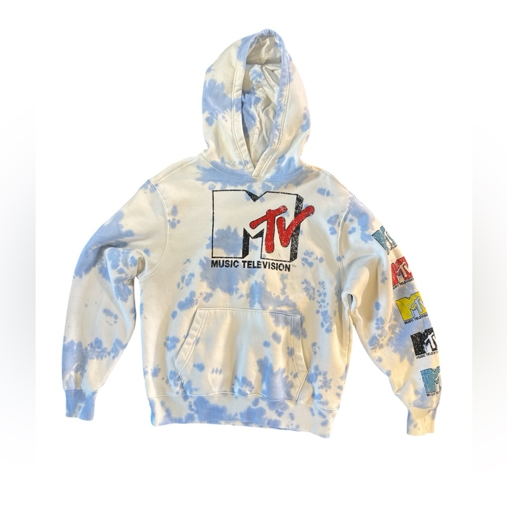 MTV Blue and White Hoodie